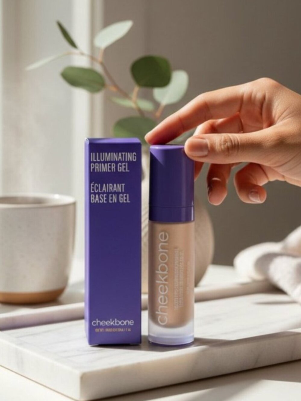 ❣️2/$36 NIB Cheekbone Limited Illuminating Primer Gel Moon Dew Full Size $29.00